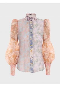 KALEIDOSCOPE SPLICED BLOUSE