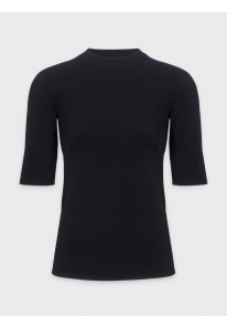 SEAMLESS MOCK NK ELBOW SLV